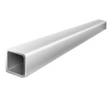 Труба радиусная профильная алюминиевая 30х30х3 мм R6 L= 6 м
